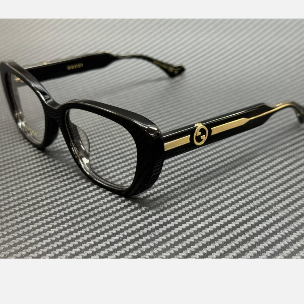 Gucci Black Women's 54 Mm Eyeglasses